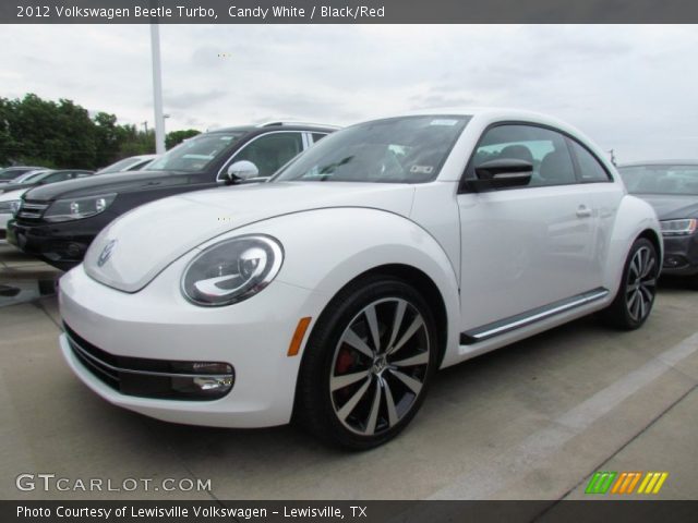 2012 Volkswagen Beetle Turbo in Candy White