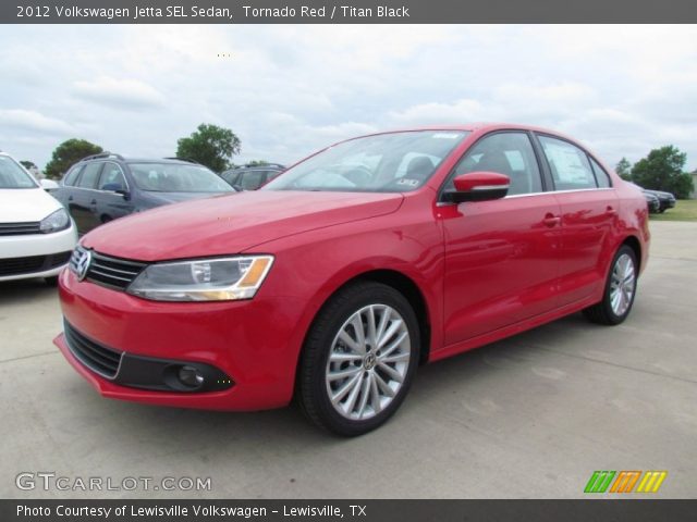 2012 Volkswagen Jetta SEL Sedan in Tornado Red