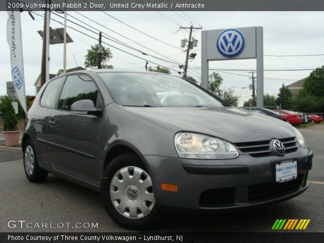 2009 Volkswagen Rabbit 2 Door in United Grey Metallic