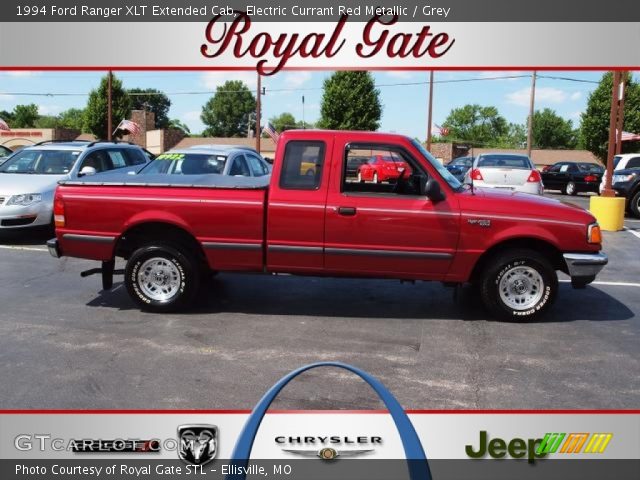1994 Ford Ranger XLT Extended Cab in Electric Currant Red Metallic