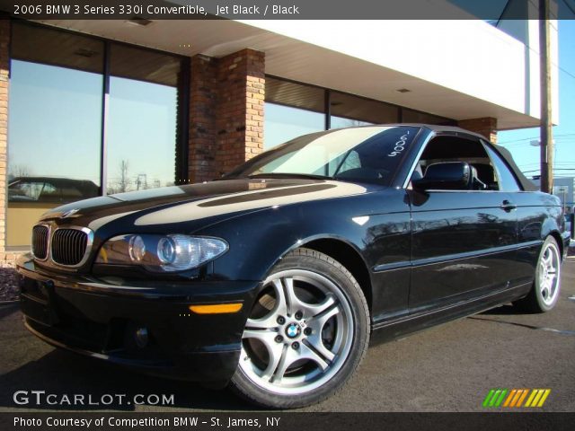 2006 BMW 3 Series 330i Convertible in Jet Black