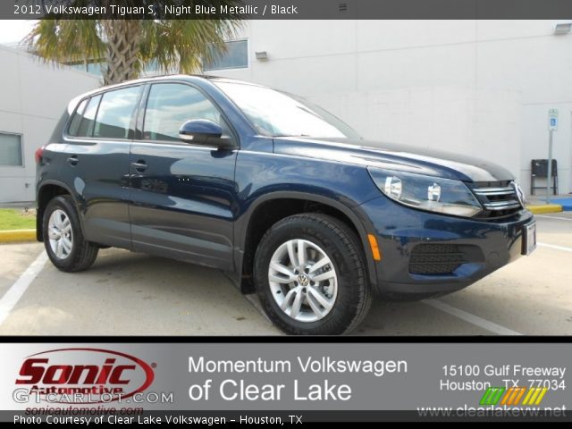 2012 Volkswagen Tiguan S in Night Blue Metallic