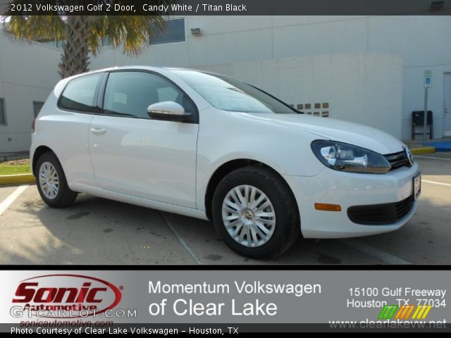 2012 Volkswagen Golf 2 Door in Candy White