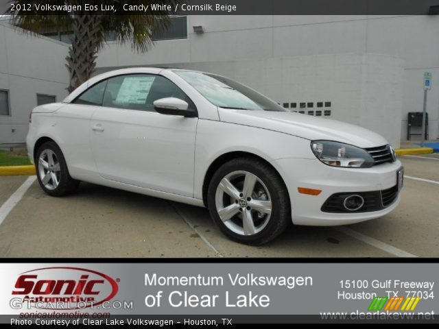 2012 Volkswagen Eos Lux in Candy White