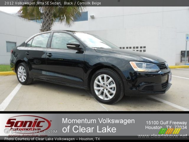 2012 Volkswagen Jetta SE Sedan in Black