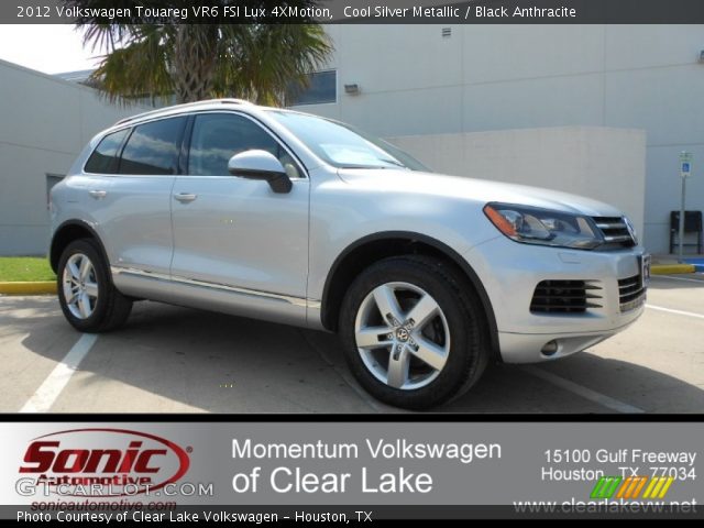2012 Volkswagen Touareg VR6 FSI Lux 4XMotion in Cool Silver Metallic
