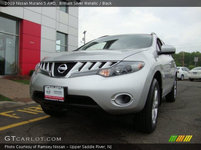 2009 Nissan Murano S AWD in Brilliant Silver Metallic