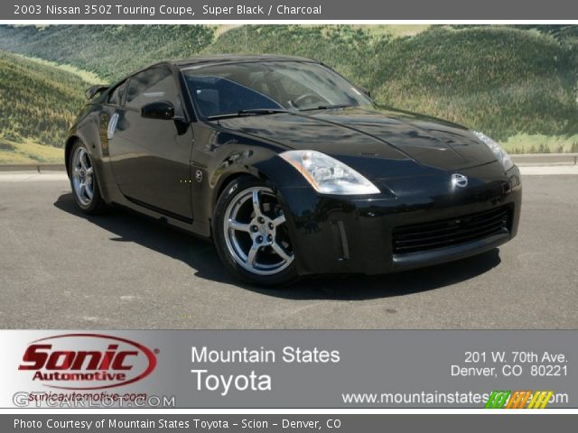 2003 Nissan 350Z Touring Coupe in Super Black