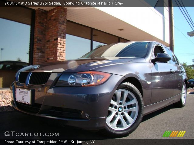 2006 BMW 3 Series 325i Sedan in Sparkling Graphite Metallic