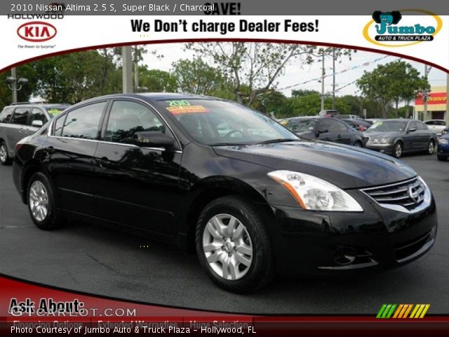 2010 Nissan Altima 2.5 S in Super Black