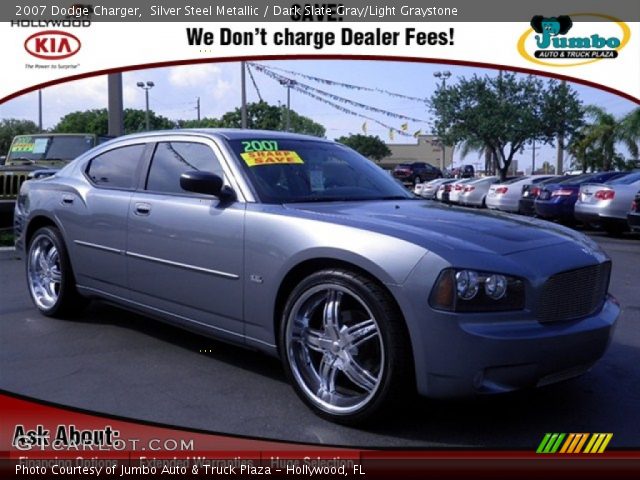 2007 Dodge Charger  in Silver Steel Metallic