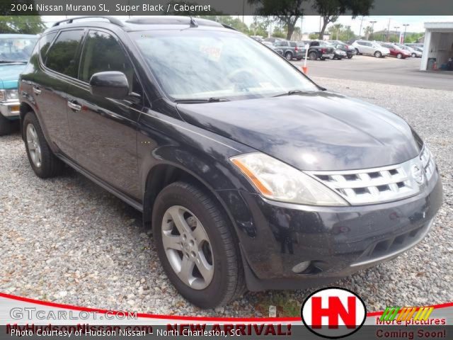 2004 Nissan Murano SL in Super Black