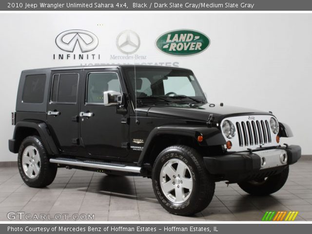 2010 Jeep Wrangler Unlimited Sahara 4x4 in Black