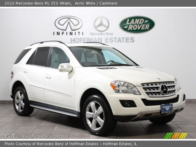 2010 Mercedes-Benz ML 350 4Matic in Arctic White