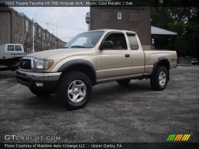 2003 Toyota Tacoma V6 TRD Xtracab 4x4 in Mystic Gold Metallic