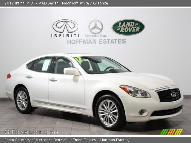 2012 Infiniti M 37x AWD Sedan in Moonlight White
