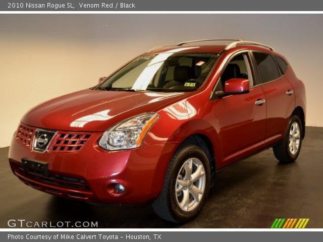 2010 Nissan Rogue SL in Venom Red