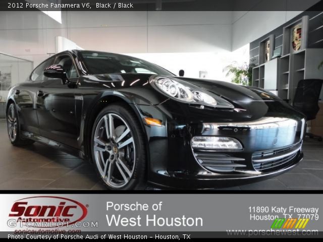 2012 Porsche Panamera V6 in Black