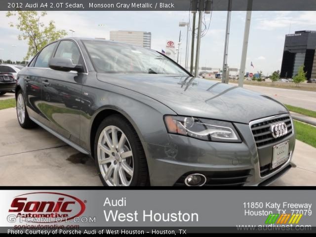 2012 Audi A4 2.0T Sedan in Monsoon Gray Metallic