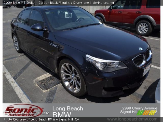 2009 BMW M5 Sedan in Carbon Black Metallic