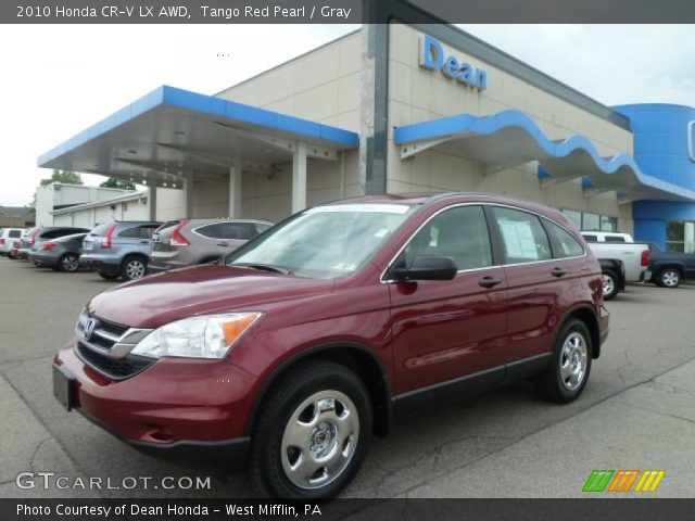 2010 Honda CR-V LX AWD in Tango Red Pearl