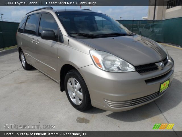 2004 Toyota Sienna CE in Desert Sand Mica