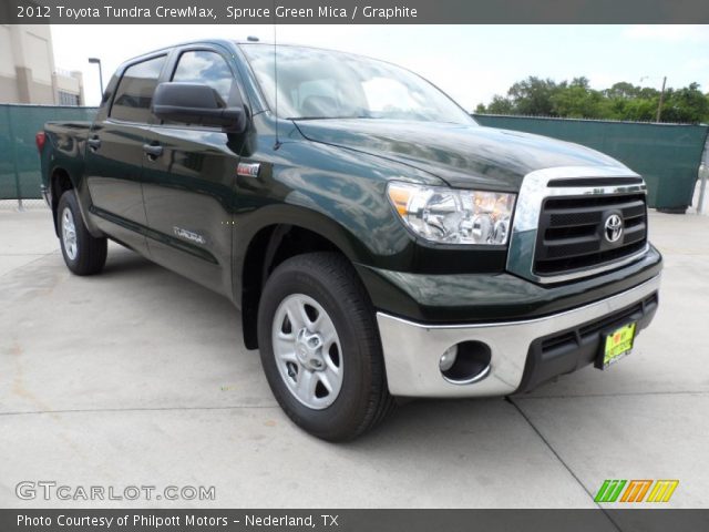 2012 Toyota Tundra CrewMax in Spruce Green Mica