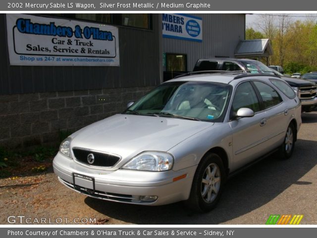 2002 Mercury Sable LS Wagon in Silver Frost Metallic