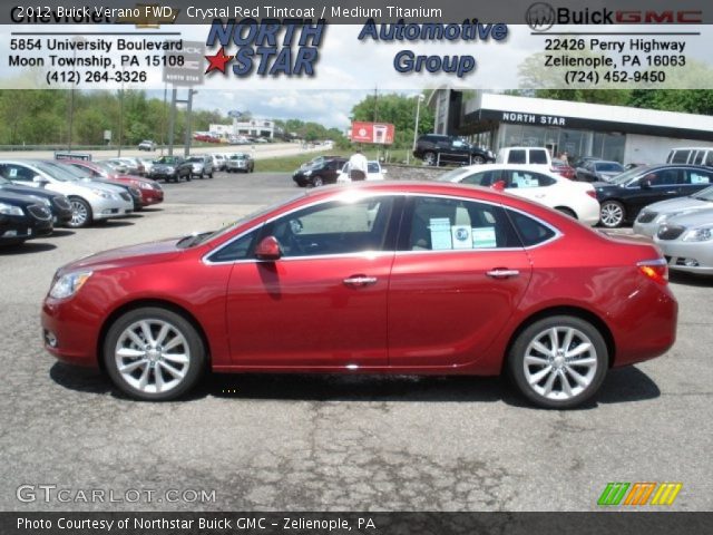 2012 Buick Verano FWD in Crystal Red Tintcoat