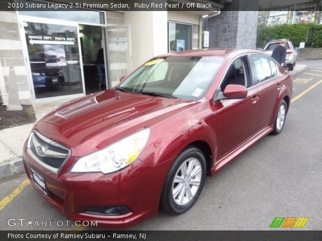 2010 Subaru Legacy 2.5i Premium Sedan in Ruby Red Pearl