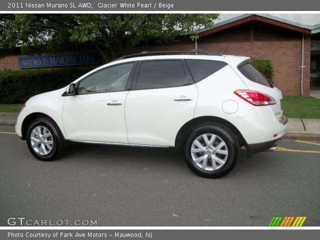 2011 Nissan Murano SL AWD in Glacier White Pearl