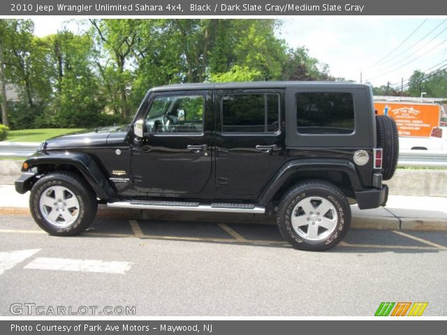2010 Jeep Wrangler Unlimited Sahara 4x4 in Black