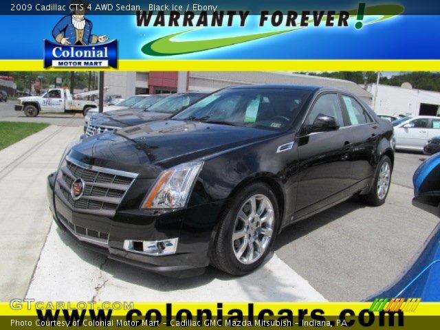 2009 Cadillac CTS 4 AWD Sedan in Black Ice