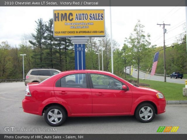 2010 Chevrolet Aveo LT Sedan in Victory Red