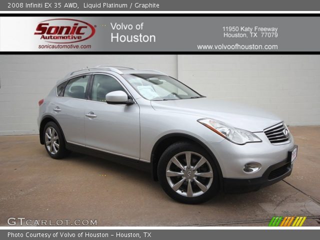 2008 Infiniti EX 35 AWD in Liquid Platinum