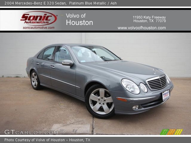 2004 Mercedes-Benz E 320 Sedan in Platinum Blue Metallic