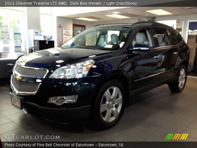 2011 Chevrolet Traverse LTZ AWD in Dark Blue Metallic