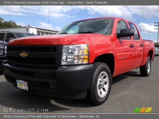 2011 Chevrolet Silverado 1500 Crew Cab in Victory Red