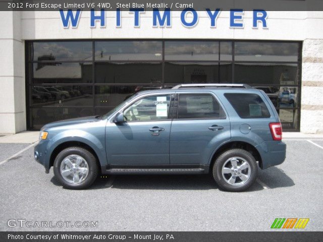 2012 Ford Escape Limited V6 4WD in Steel Blue Metallic