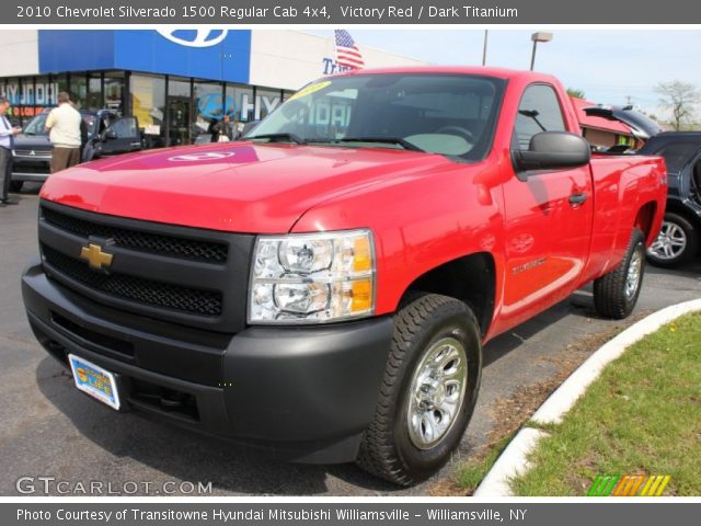 2010 Chevrolet Silverado 1500 Regular Cab 4x4 in Victory Red