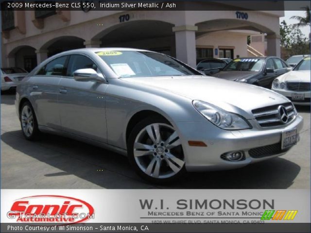 2009 Mercedes-Benz CLS 550 in Iridium Silver Metallic