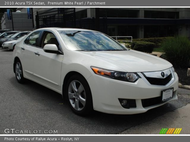 2010 Acura TSX Sedan in Premium White Pearl
