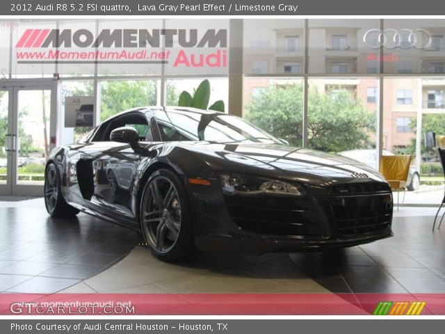 2012 Audi R8 5.2 FSI quattro in Lava Gray Pearl Effect