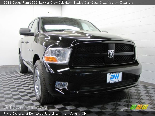 2012 Dodge Ram 1500 Express Crew Cab 4x4 in Black