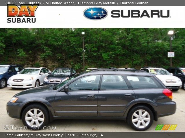 2007 Subaru Outback 2.5i Limited Wagon in Diamond Gray Metallic