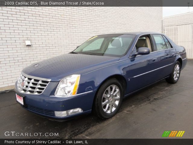 2009 Cadillac DTS  in Blue Diamond Tricoat