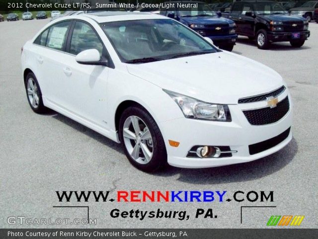 2012 Chevrolet Cruze LT/RS in Summit White