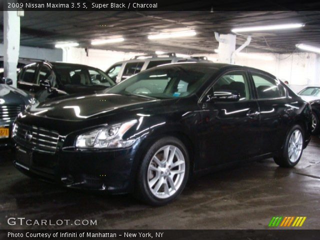 2009 Nissan Maxima 3.5 S in Super Black
