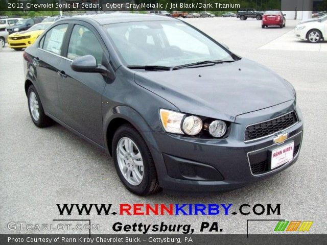 2012 Chevrolet Sonic LT Sedan in Cyber Gray Metallic