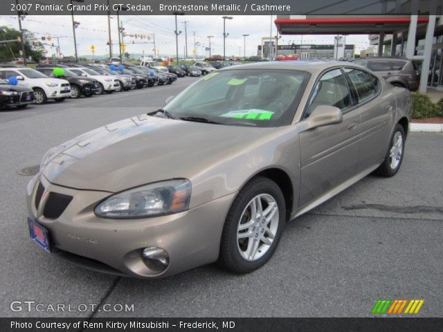 2007 Pontiac Grand Prix GT Sedan in Bronzestone Metallic